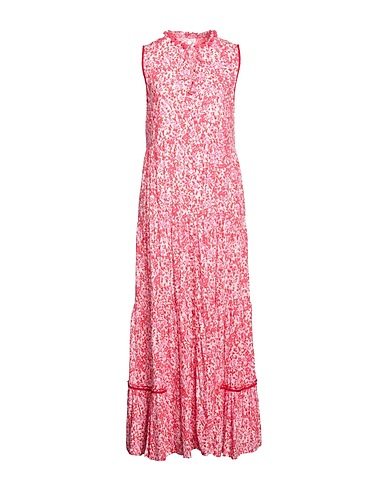 POUPETTE ST BARTH Long dress Fuchsia 100% Viscose