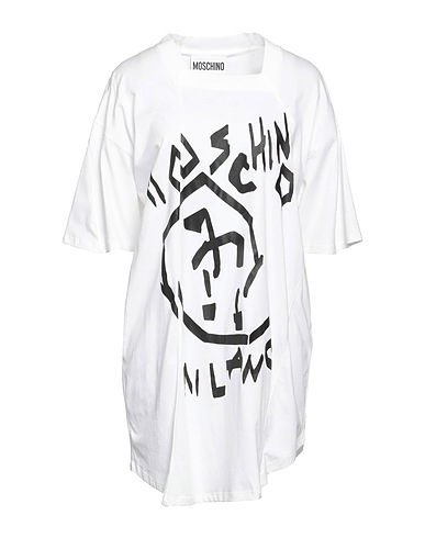 MOSCHINO Short dress White 100% Cotton