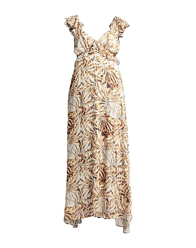 WHITE WISE Long dress Marigold 100% Polyester