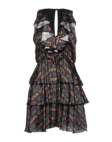 MARC ELLIS Short dress Black 100% Polyester