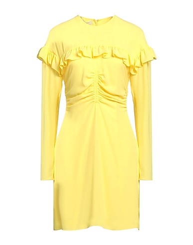 PHILOSOPHY di LORENZO SERAFINI Vestito corto Giallo 100% Poliestere