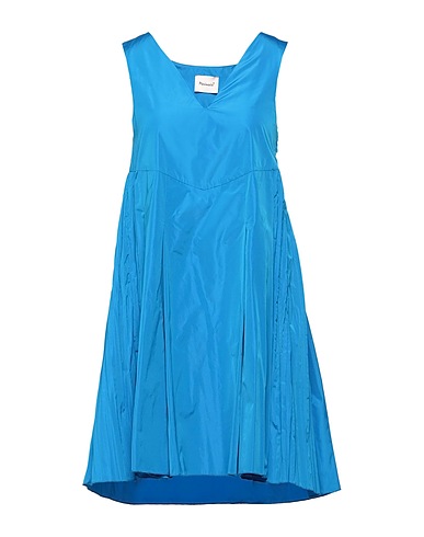 MARIUCCIA Kurzes Kleid Azurblau 100% Polyester