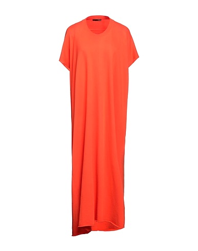 .TESSA Midi dress Orange 100% Cotton