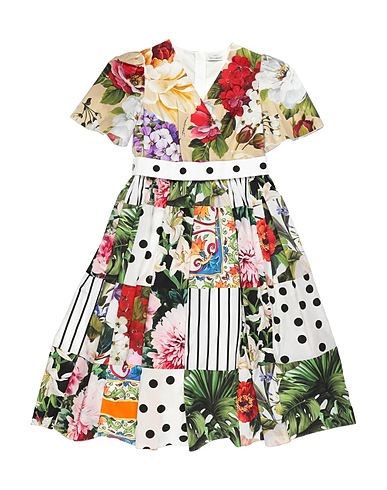 DOLCE&GABBANA Dress Beige 100% Cotton