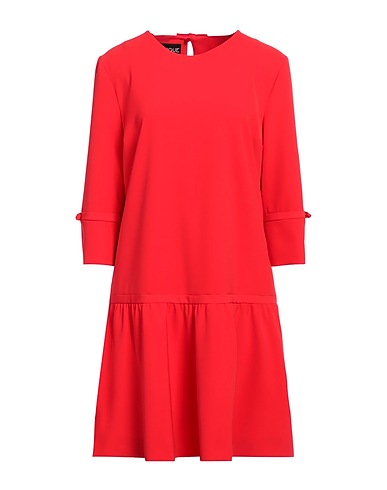 BOUTIQUE MOSCHINO Vestito corto Rosso 90% Poliestere, 10% Elastan