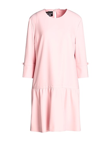 BOUTIQUE MOSCHINO Short dress Light pink 90% Polyester, 10% Elastane