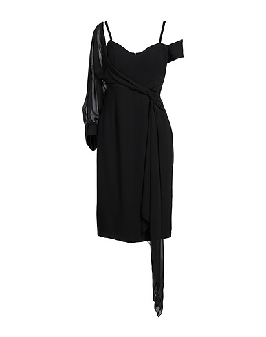 FABIANA FERRI Midi dress Black 100% Polyester