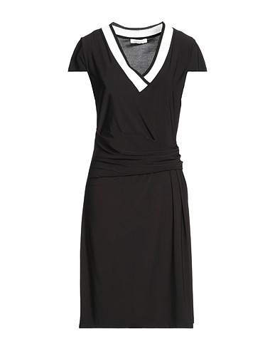 LUCKYLU  Milano Short dress Black 95% Polyester, 5% Elastane