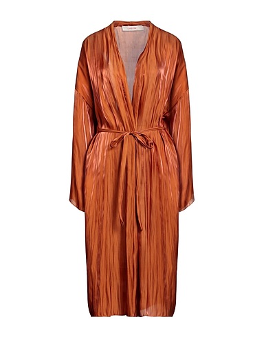 JUCCA Full-length jacket Rust 100% Polyester
