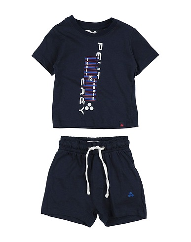 PEUTEREY Ensemble bébé  Bleu nuit 100% Coton