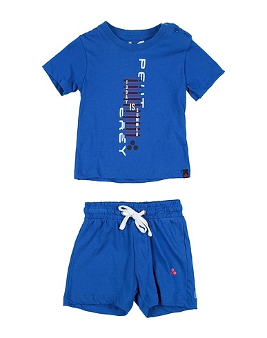 PEUTEREY Ensemble bébé  Bleu 100% Coton