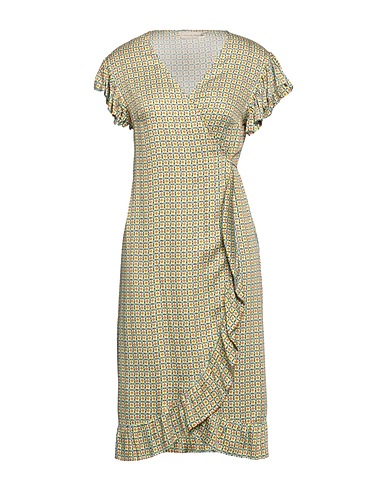 CRISTINA GAVIOLI Midi dress Light green 100% Viscose