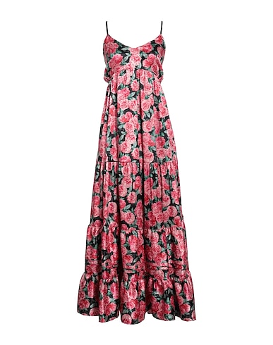 ODI ET AMO Long dress Pink 97% Polyester, 3% Elastane