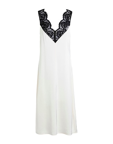 ARKET Midi dress Ivory 100% Viscose