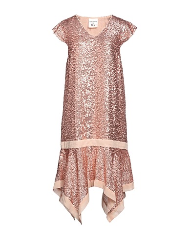 SEMICOUTURE Midi dress Blush 100% Polyester