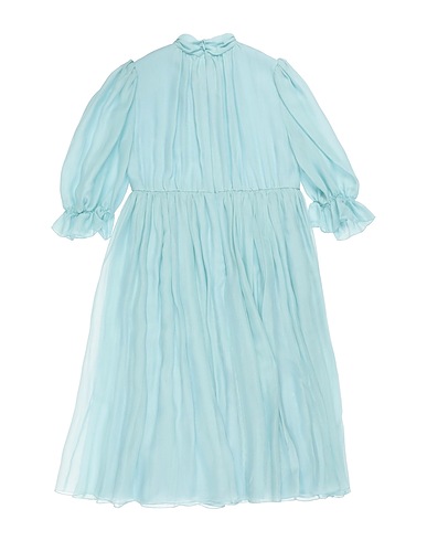 DOLCE&GABBANA Kleid Himmelblau 100% Seide
