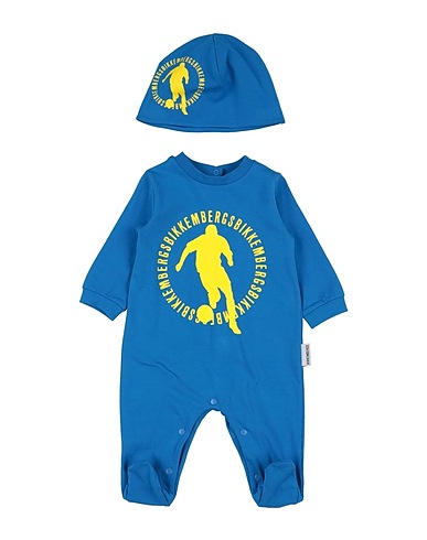 BIKKEMBERGS Set baby Azzurro 95% Cotone, 5% Elastan