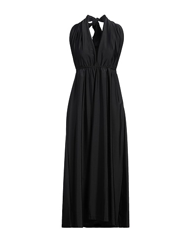 JIJIL Midi dress Black 80% Polyamide, 20% Elastane