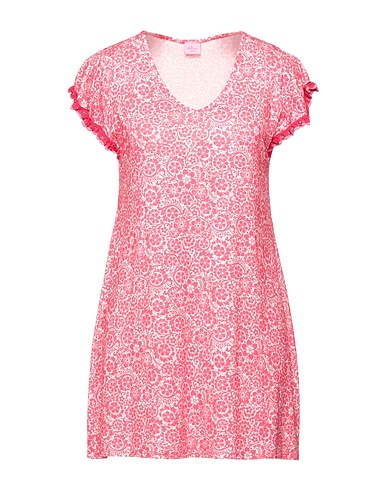 OLIVIA Vestito corto Fucsia 90% Viscosa, 10% Elastan
