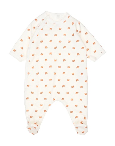 PETIT BATEAU Baby jumpsuit  White 100% Cotton