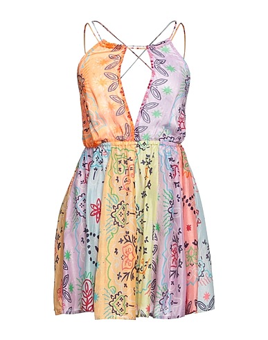 SUNDRESS Kurzes Kleid Lila 53% Modal, 47% Viskose
