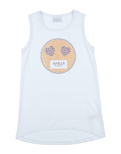 GAëLLE Paris Dress White 93% Cotton, 7% Elastane