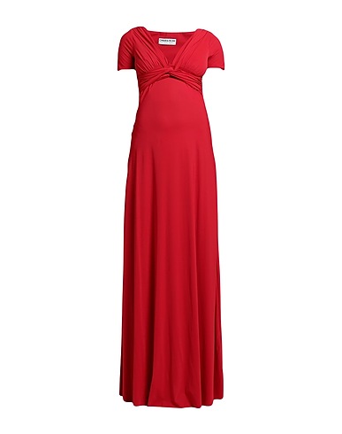 CHIARA BONI LA PETITE ROBE Vestito lungo Rosso 72% Poliammide, 28% Elastan