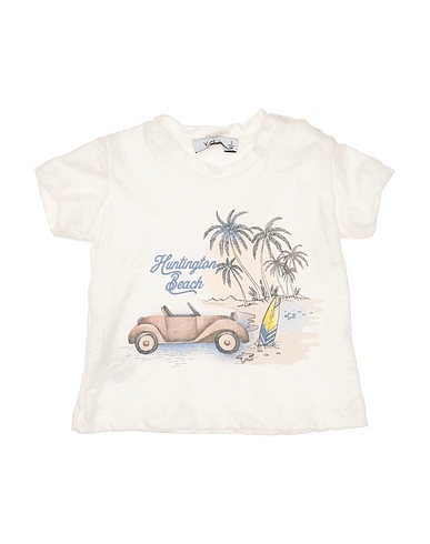 Y-CLÙ T-shirt White 90% Cotton, 10% Elastane