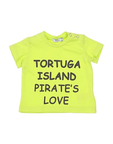 Y-CLÙ T-Shirt Limettengrün 90% Baumwolle, 10% Elastan