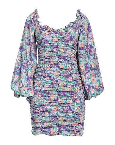 GLAMOROUS Short dress Purple 100% Polyester