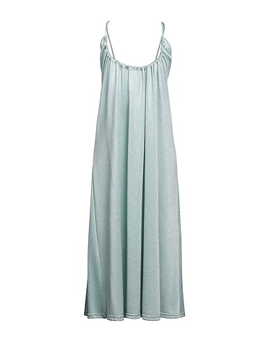 ISABELLE BLANCHE Paris Long dress Sky blue 84% Acetate, 8% Polyamide, 8% Polyester