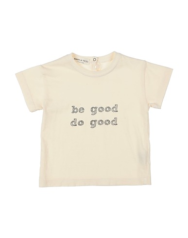 BABE & TESS T-shirt Ivory 100% Cotton