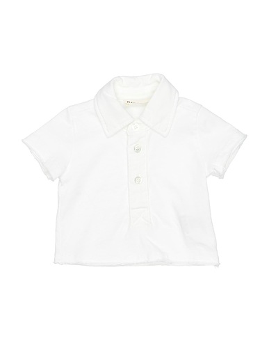BABE & TESS Polo shirt White 100% Cotton