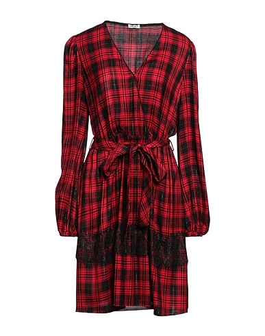 LIU •JO Short dress Red 100% Viscose, Polyamide