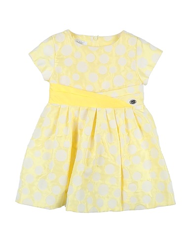 BYBLOS Vestido para bebé  Yellow 74% Cotton, 26% Polyester