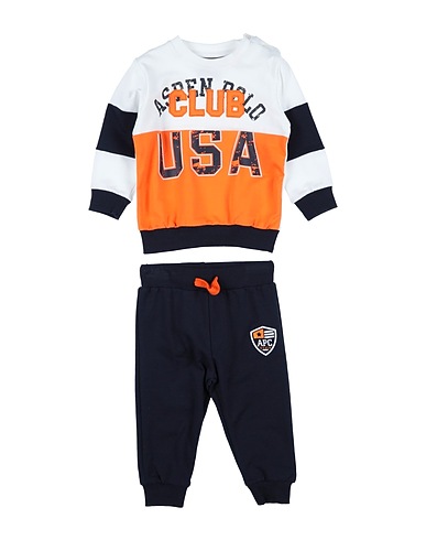 ASPEN POLO CLUB Baby co-ord  White 95% Cotton, 5% Elastane