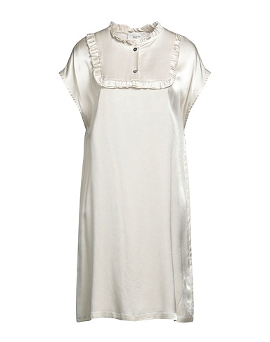 AGLINI Short dress Light grey 97% Viscose, 3% Elastane