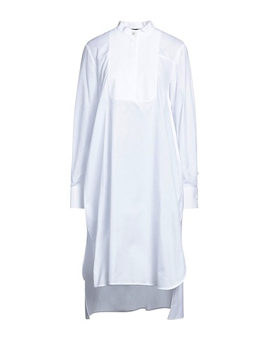 MAX MARA Midi dress White 100% Cotton