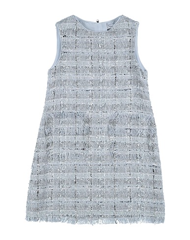 DOLCE&GABBANA Dress Light grey 45% Synthetic fibers, 19% Cotton, 17% Polyamide, 13% Silk, 6% Viscose
