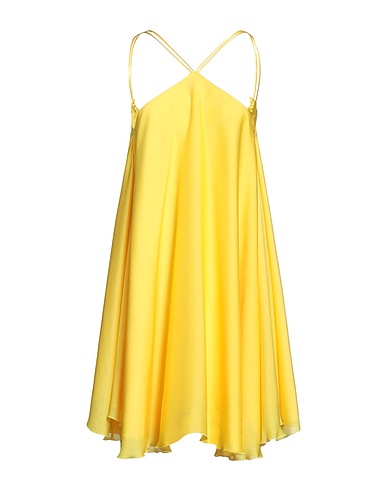 FELEPPA Vestito corto Giallo 100% Poliestere