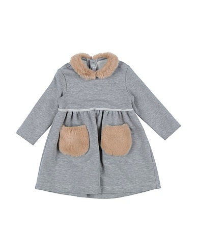 IL GUFO Vestido para bebé  Grey 94% Cotton, 6% Elastane