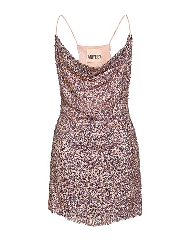 ANIYE BY Sequin dress Blush 93% Cotton, 7% Elastane