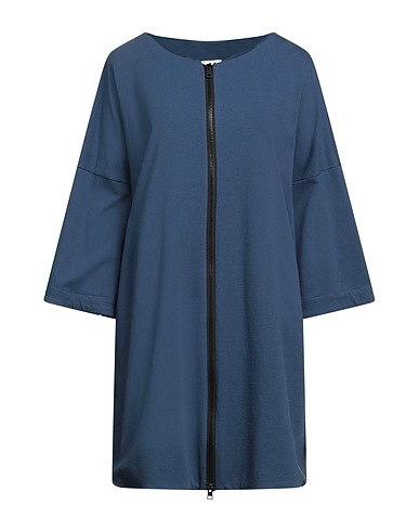 #HASHTAGMART Short dress Slate blue 95% Cotton, 5% Elastane