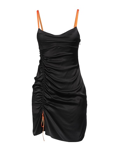 HERON PRESTON Sheath dress Black 100% Viscose