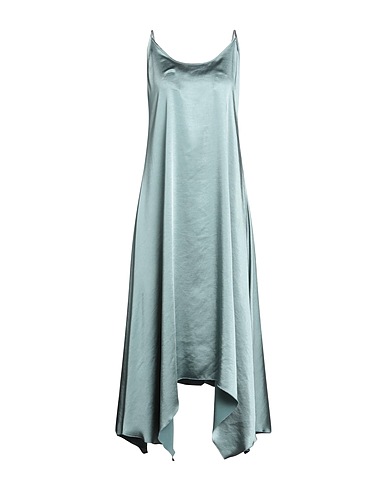SIMONA TAGLIAFERRI Midi dress Sage green 100% Polyester