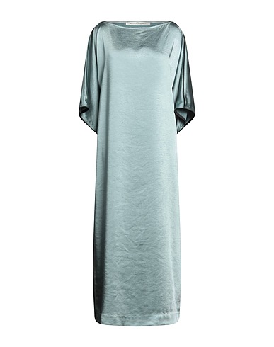 SIMONA TAGLIAFERRI Midi dress Sage green 100% Polyester