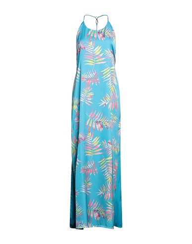 FELEPPA Long dress Azure 100% Polyester