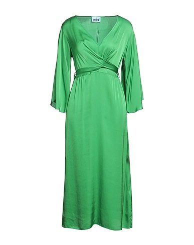 SHERRY BE Midi dress Green 100% Viscose