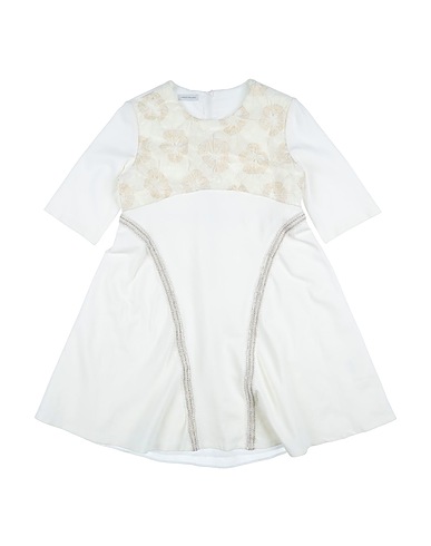 I PINCO PALLINO Kleid Elfenbein 68% Viskose, 28% Polyamid, 4% Elastan