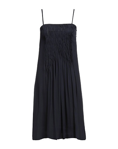 ERIKA CAVALLINI Midi dress Midnight blue 100% Silk